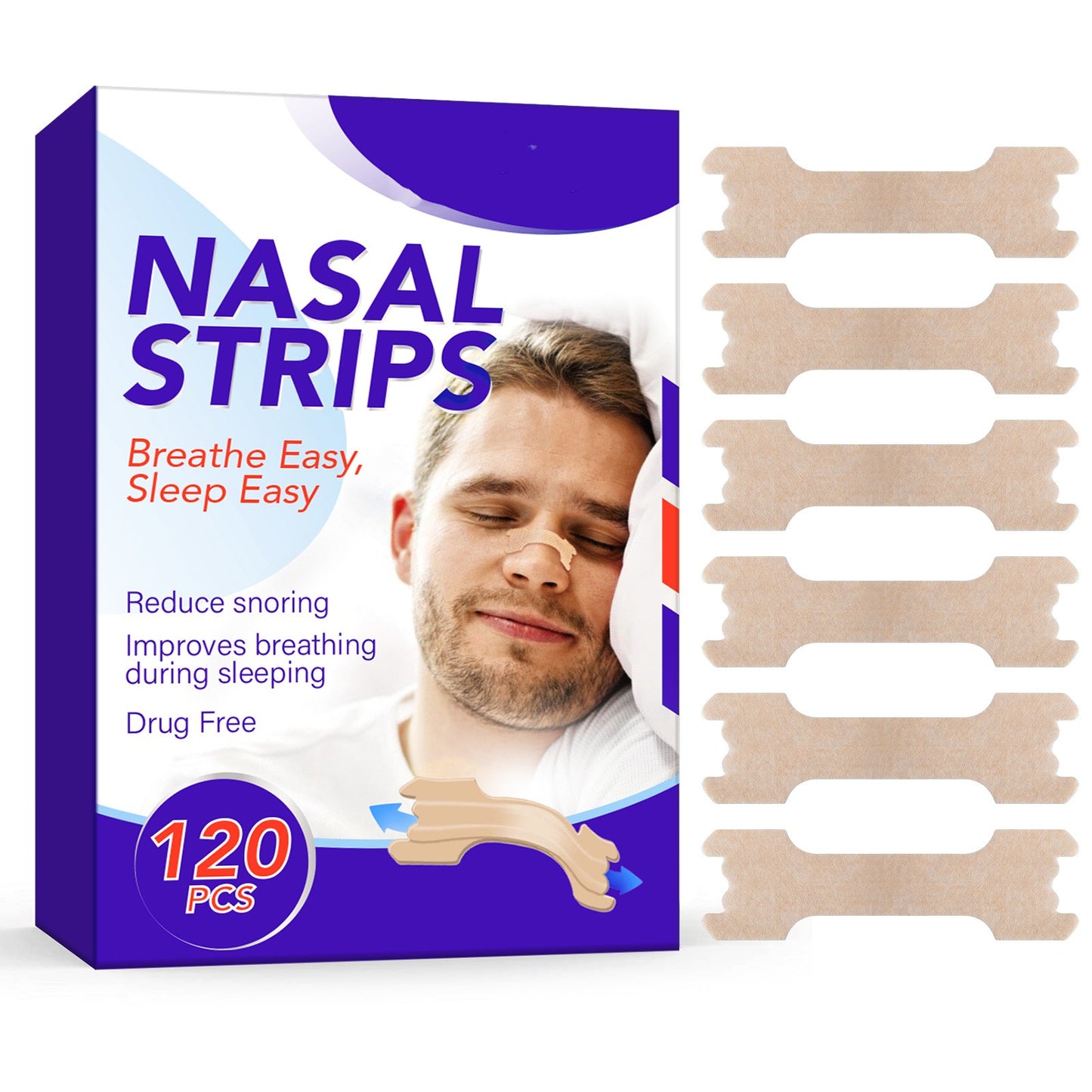 Tiras Nasales Wufari (120 uds)